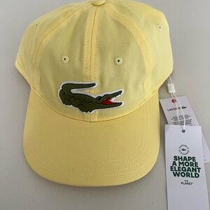 Unisex Lacoste Hat - Yellow